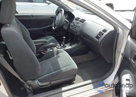 2004 Honda Civic Lx z USA, uszkodzony, nr VIN 1HGEM21544L079405